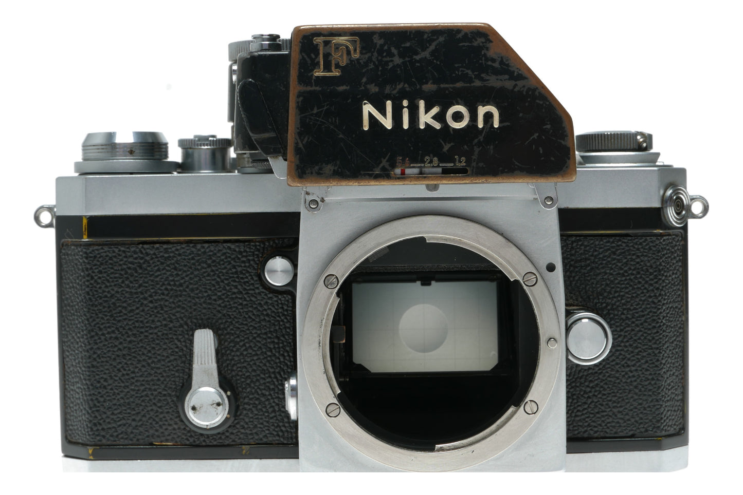 Nikon F Vintage Film SLR Camera with Shutter Speeds from 1s to 1/2000s, Made in Japan