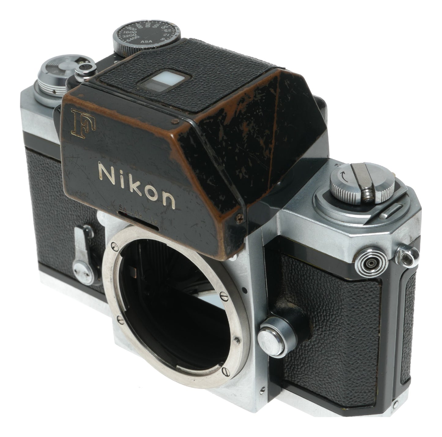 Nikon F Vintage Film SLR Camera with Shutter Speeds from 1s to 1/2000s, Made in Japan - View 3