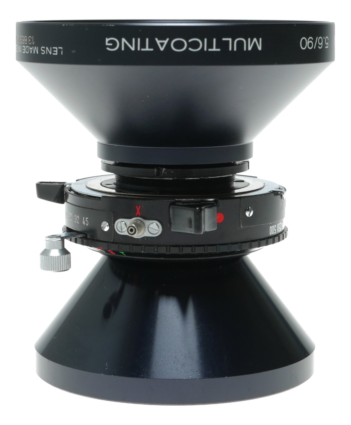 Schneider Kreuznach Super-Angulon 5.6/90mm f/5.6 Lens with Multi-Coating, Made in Germany and Japan - View 7