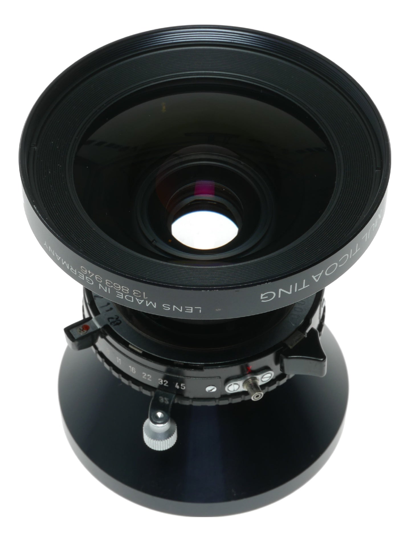Schneider Kreuznach Super-Angulon 5.6/90mm f/5.6 Lens with Multi-Coating, Made in Germany and Japan - View 12