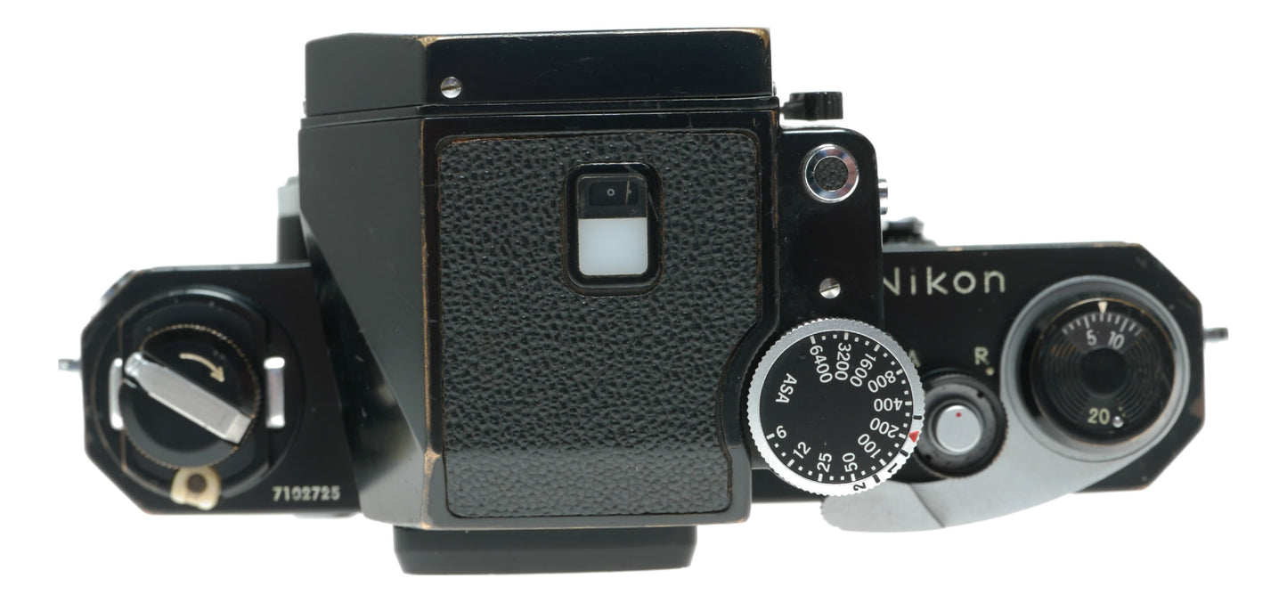 Nikon F Professional SLR Film Camera with Interchangeable Lenses, Made in Japan - View 5