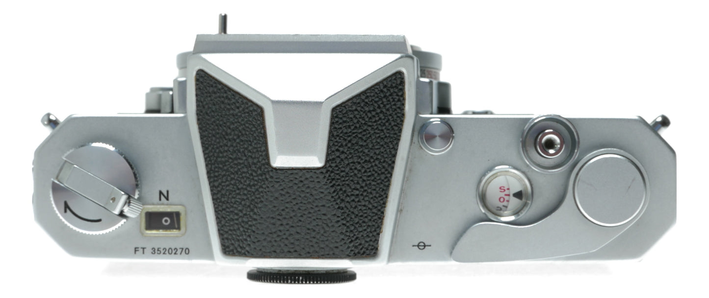Nikkormat FT Vintage SLR Film Camera Made in Japan - View 5