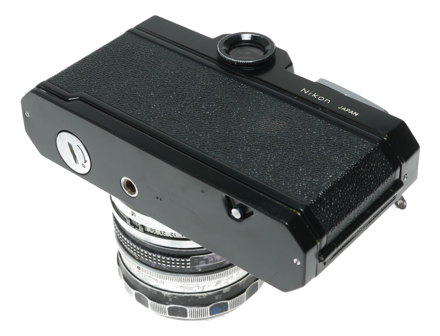 Nikkormat FT Vintage SLR Camera with Nikkor-S Auto 50mm f/1.4 Lens by Nippon Kogaku Japan - View 10