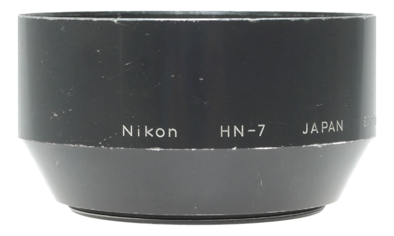 Nikon HN-7 Lens Hood for 85mm f/1.8 and 80-200mm f/4.5 Lenses - Made in Japan