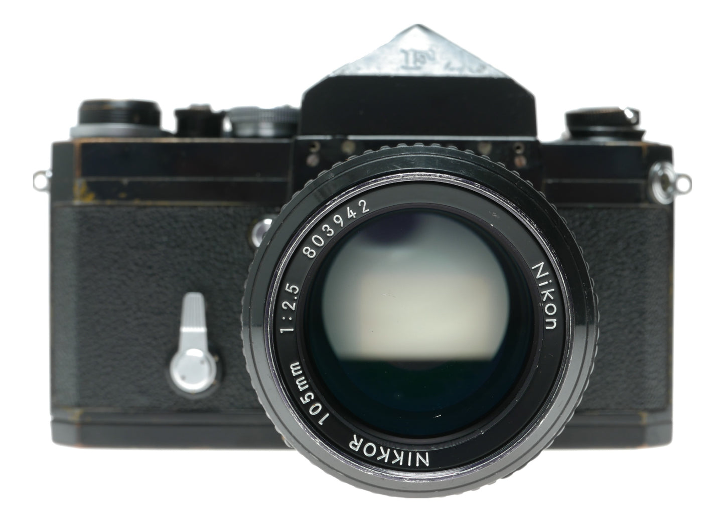 Nikon Nikkor 105mm f/2.5 Vintage Prime Lens Made in Japan - View 2