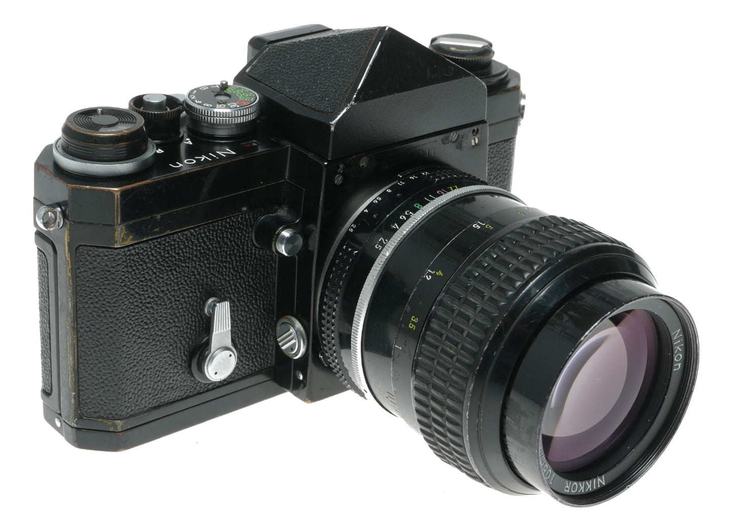 Nikon Nikkor 105mm f/2.5 Vintage Prime Lens Made in Japan - View 4