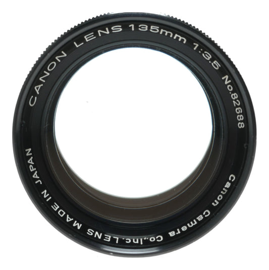 Canon FL 135mm f/3.5 Vintage Prime Lens Made in Japan - View 7