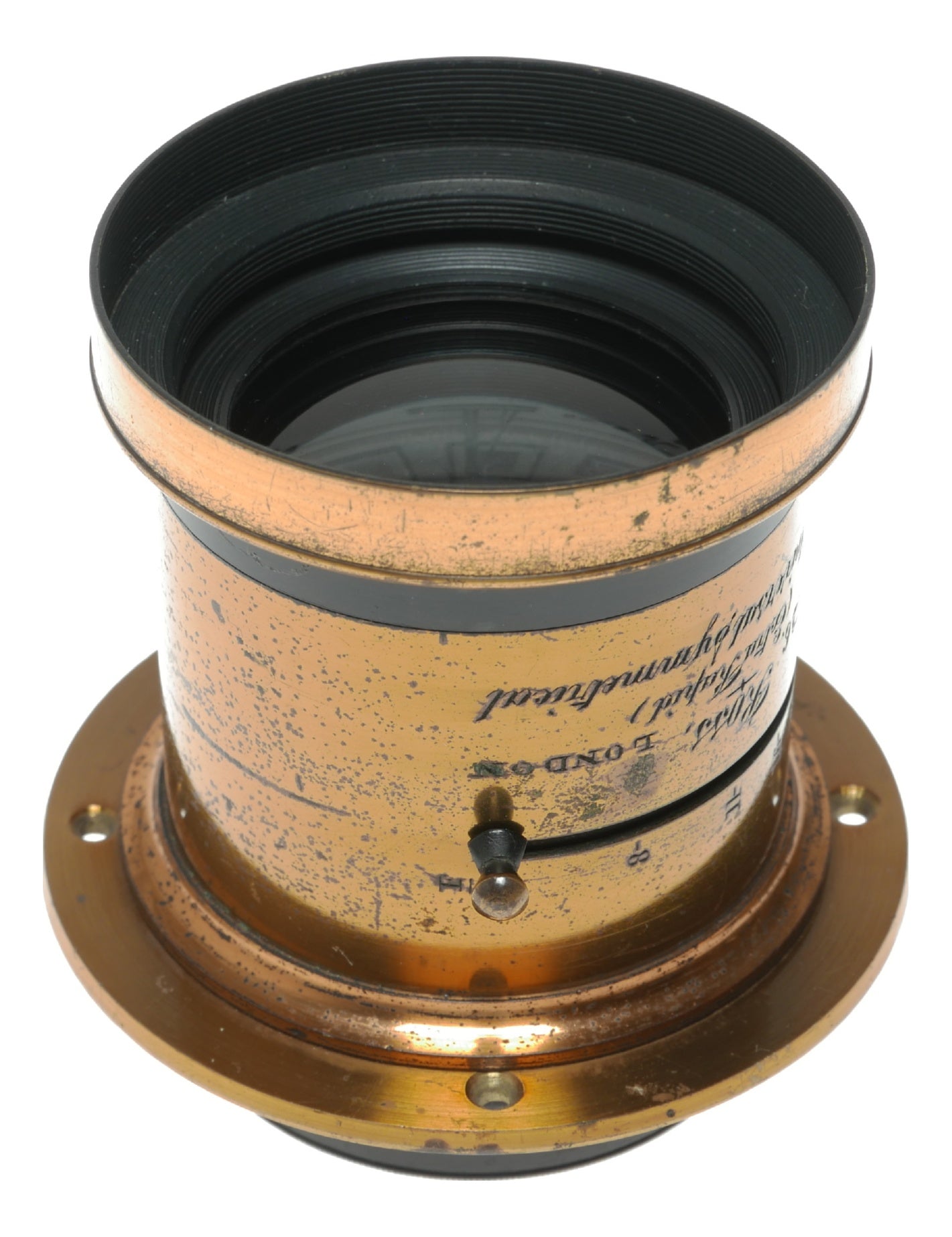 Dallmeyer Rapid Rectilinear Vintage Camera Lens 5x8 with f/8-f/45 Aperture - View 5