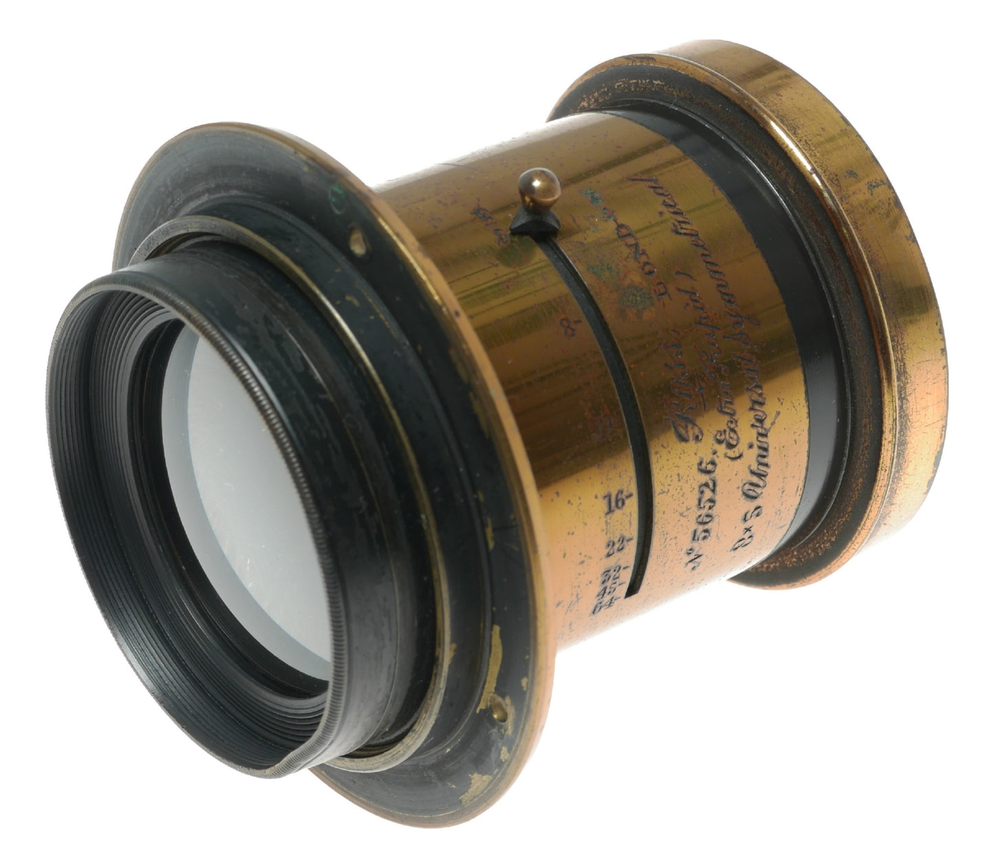 Dallmeyer Rapid Rectilinear Vintage Camera Lens 5x8 with f/8-f/45 Aperture - View 7