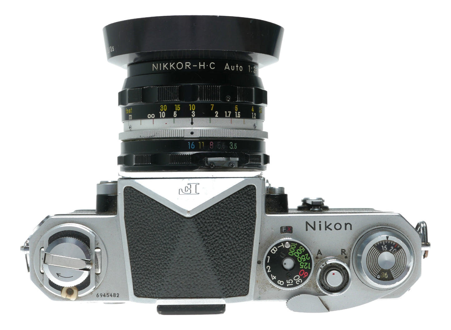 Nikon Nikkor-H.C Auto 28mm f/3.5 Vintage Lens with HN-2 Hood - View 5