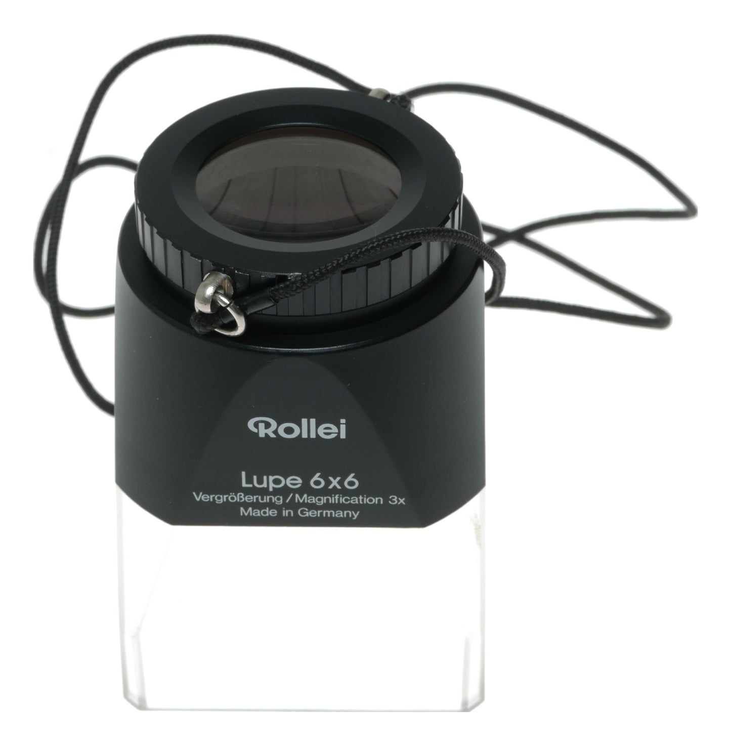 Rollei Lupe 6x6 Vintage 3x Magnification Loupe - Made in Germany - View 2