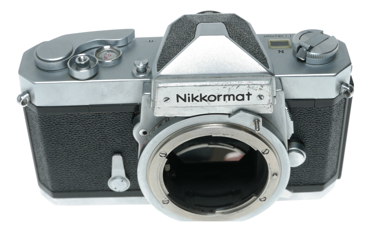 Nikkormat FT Vintage SLR Film Camera with 85mm f/1.8 Lens, Made in Japan - View 3