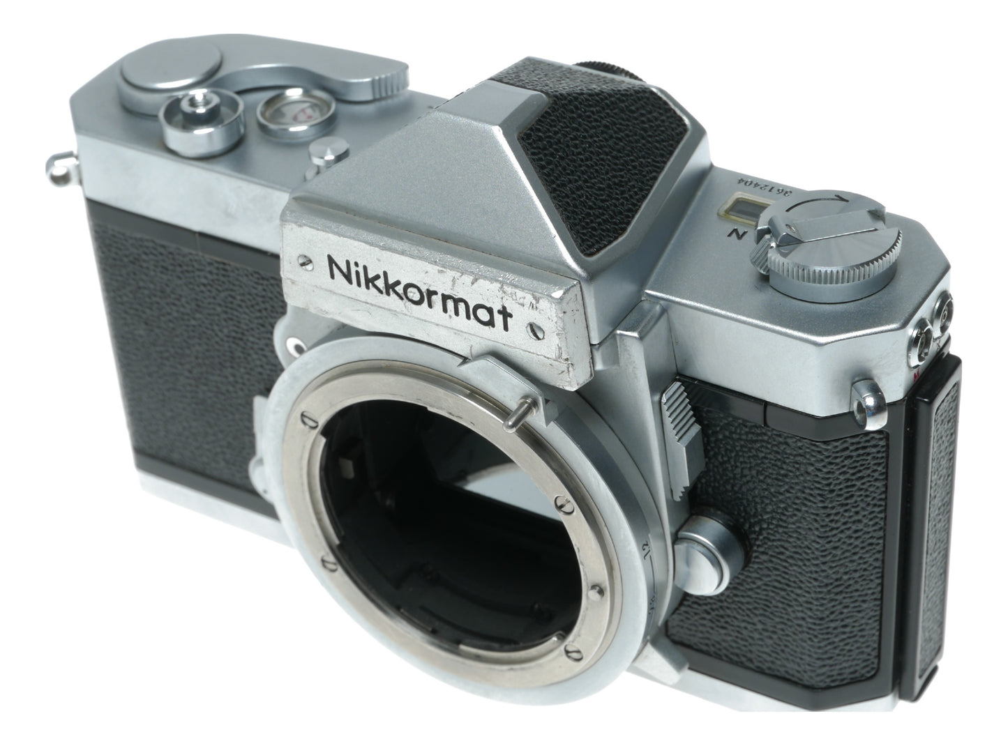 Nikkormat FT Vintage SLR Film Camera with 85mm f/1.8 Lens, Made in Japan - View 4