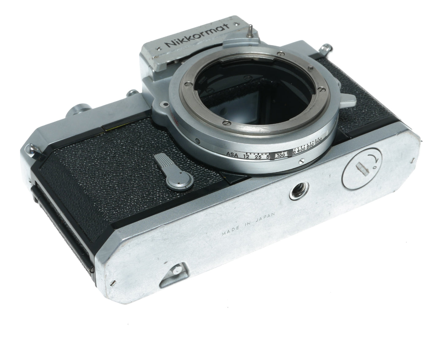 Nikkormat FT Vintage SLR Film Camera with 85mm f/1.8 Lens, Made in Japan - View 8