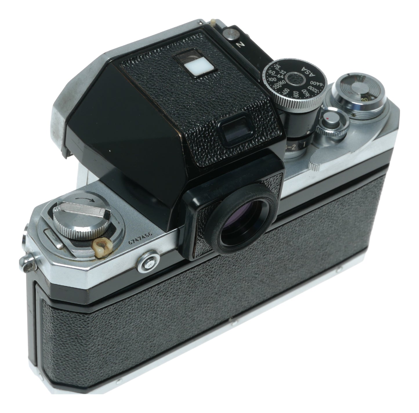 Nikon F Vintage Film SLR Camera with Nippon Kogaku Tokyo Lens, Made in Japan - View 11