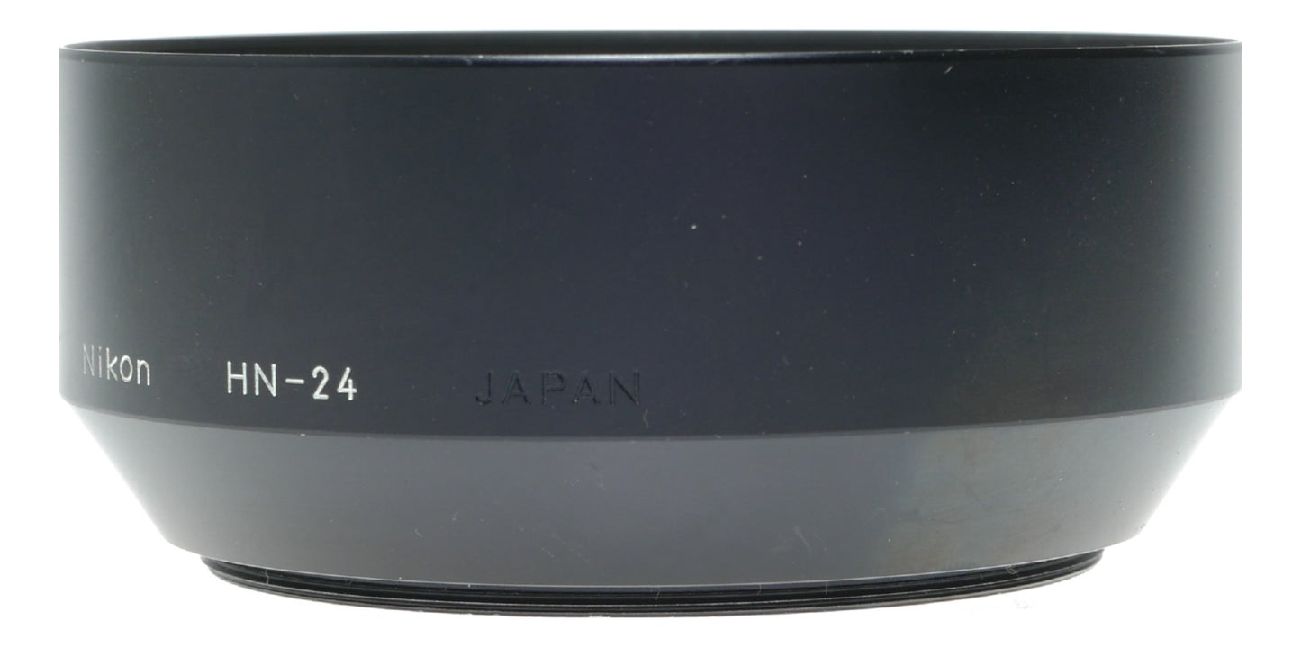 Nikon HN-24 Metal Lens Hood Made in Japan - View 2