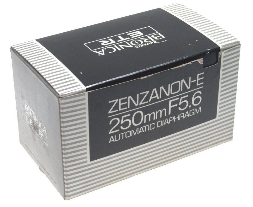 BRONICA ETRS ZENZANON-E 250 F5.6 CAMERA LENS NEW BOXED