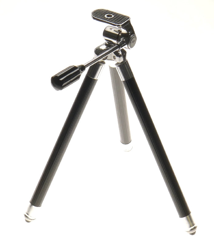 Hira Extendable (ca.1m) Table Top Fold-up Compact Tripod in Pouch - View 6