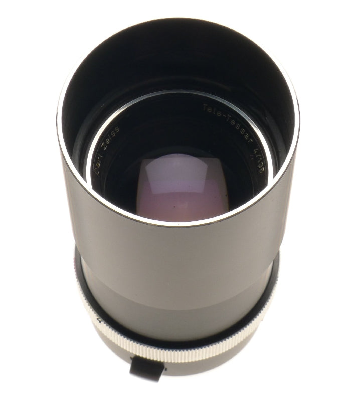 Carl Zeiss-ikon Tele-tessar 4/135 Lens Fits Voigtlander Contaflex Camera - View 6