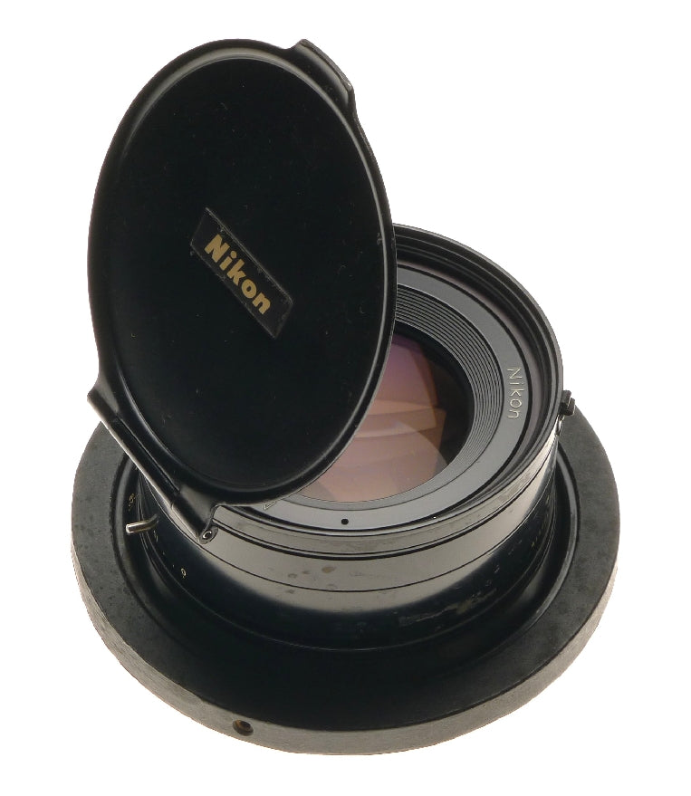 Nikon apo-nikkor 1:9 f=480mm large format process lens front rear caps