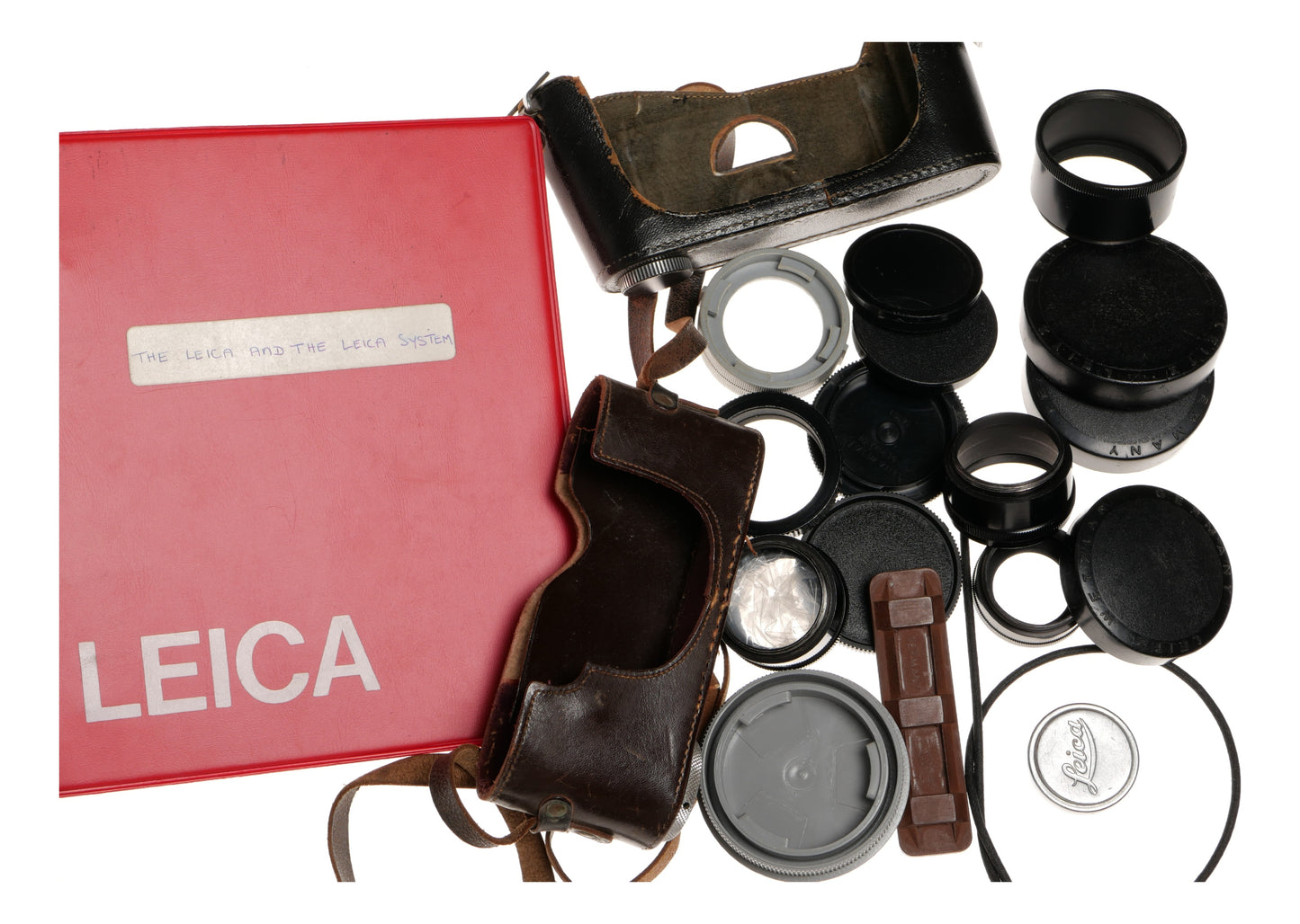 Leica M3 Repro Accessories Set Cases Caps Adapters Filters - View 11