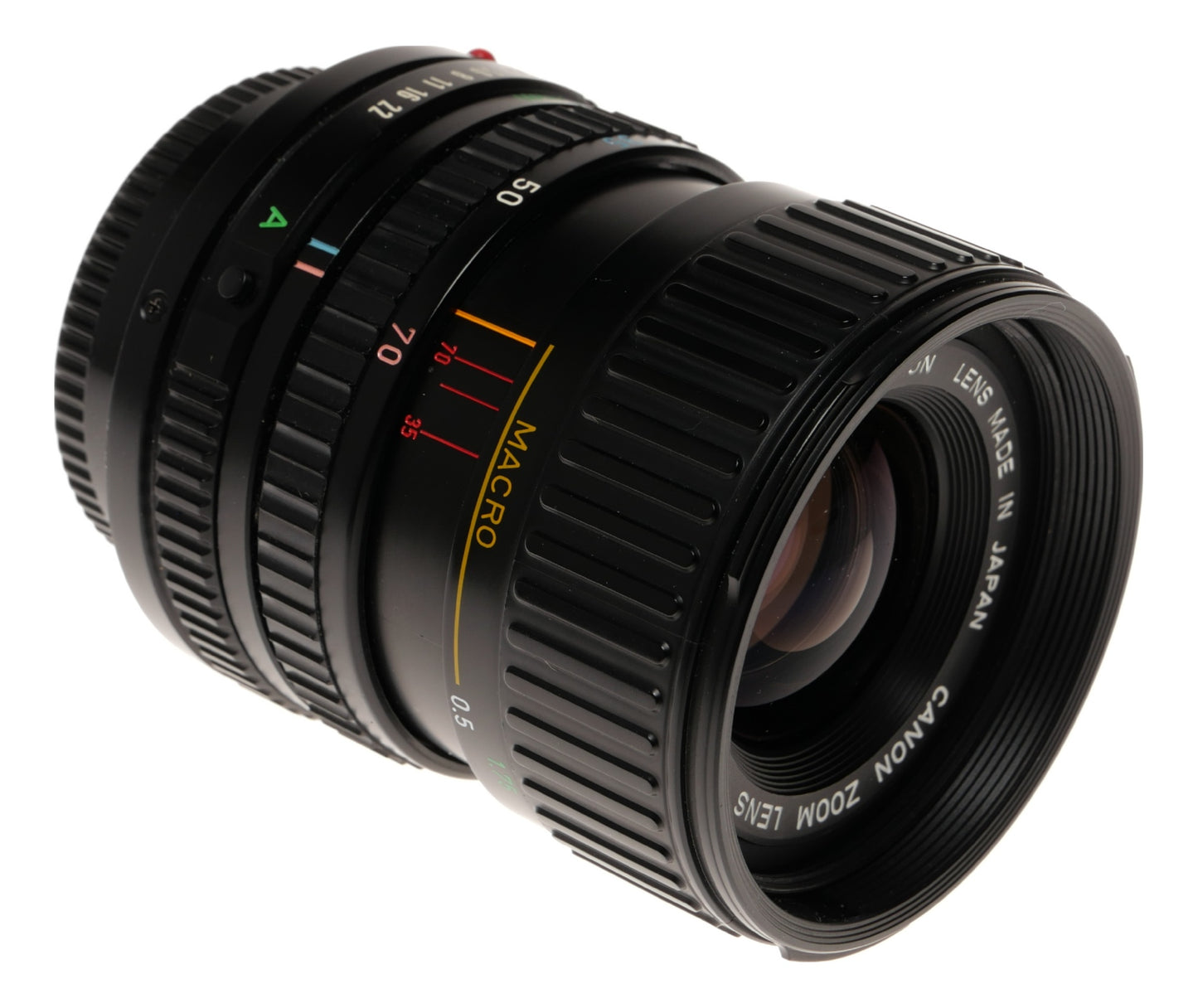 Canon FD 35-70mm f/3.5-4.5 Zoom Lens Made in Japan - View 10