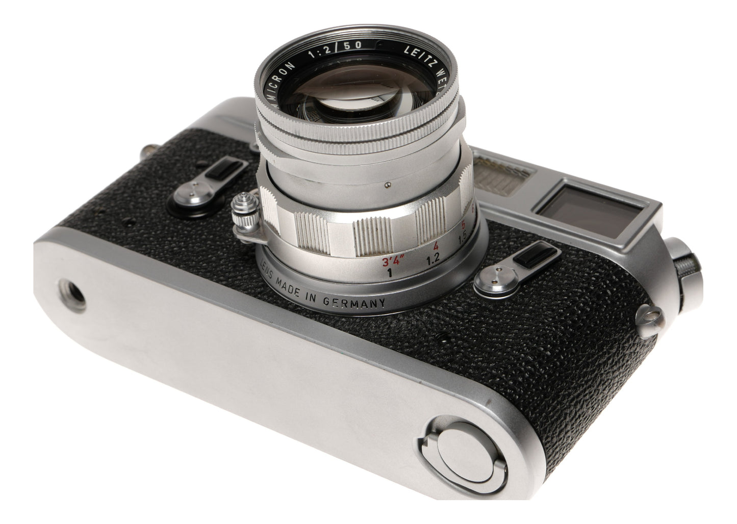 Leica M4 35mm Rangefinder Film Camera with Summicron 50mm f/2 Lens - View 21