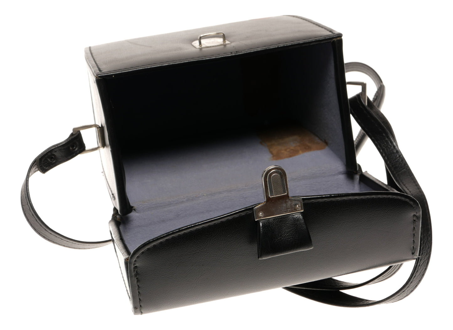 Leica Leitz Wetzlar Black Leather Camera Case with Strap - View 7