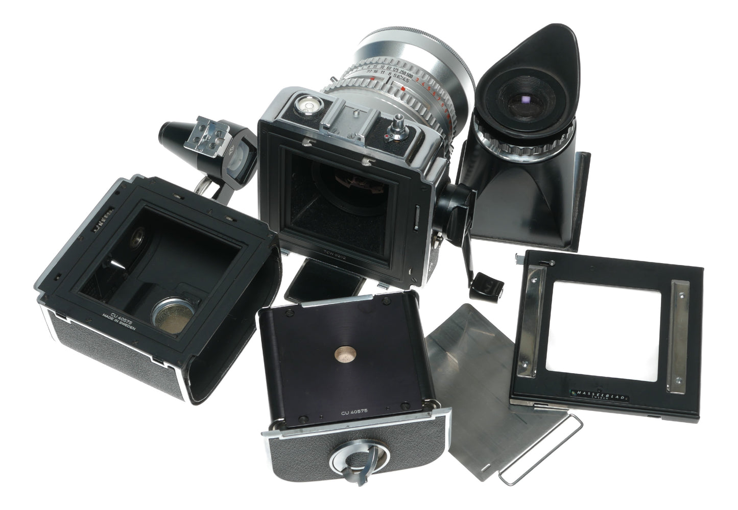 Hasselblad Super Wide C Zeiss Biogon 1:4.5 f=38 mm SWC camera set