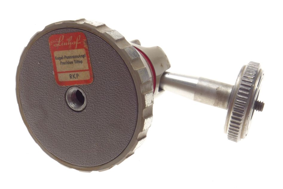 Linhof rkp precision tiltop tripod ball head kugel-panoramakopf vintage used