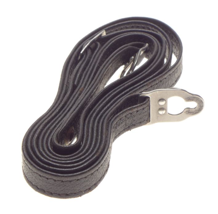 Hasselblad clip on leather camera shoulder neck strap black