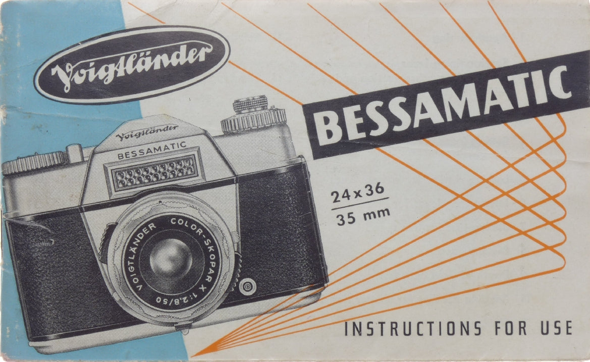 Voigtlander bessamatic color-skopar x 1:2.8/50 skoparex 1:3.4/35 super-dynarex