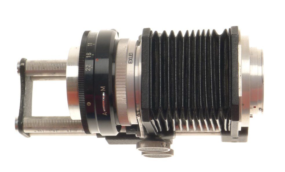 Novoflex-automatik noflexar lens 1:3.5/105mm exakta leica adapter macro bellows