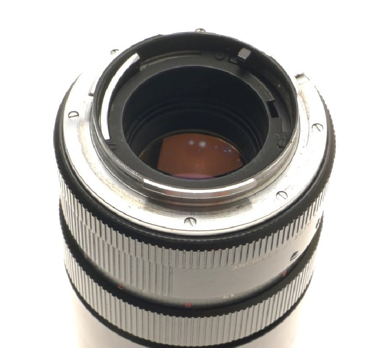 Leitz wetzlar elmarit-r 1:2.8/135 mf twin cam camera lens leica r mount