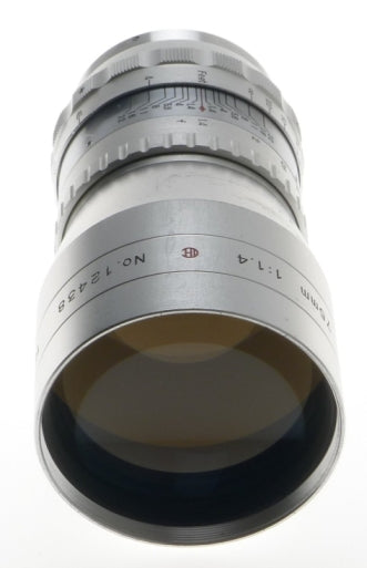 KINOTAR 75mm 1:1.4 PROFESSIONAL 16mm CINE LENS 1:1.4/75 MEGA RARE ICHIZUKA OPT.