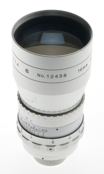 KINOTAR 75mm 1:1.4 PROFESSIONAL 16mm CINE LENS 1:1.4/75 MEGA RARE ICHIZUKA OPT.