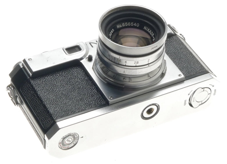 HALF CASE S2 NIKON RANGFINDER 35mm FILM CAMERA NIPPON KOGAKU NIKKOR H.C F2 f=5cm