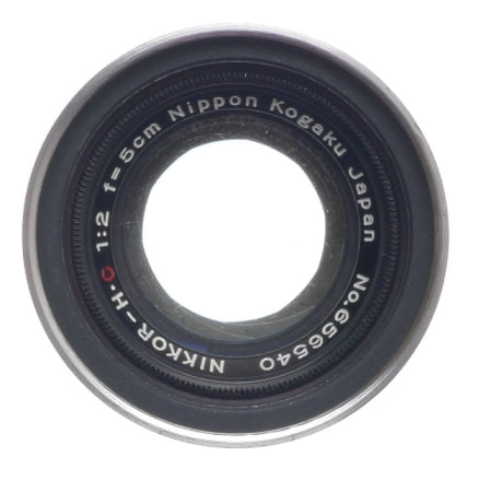 HALF CASE S2 NIKON RANGFINDER 35mm FILM CAMERA NIPPON KOGAKU NIKKOR H.C F2 f=5cm