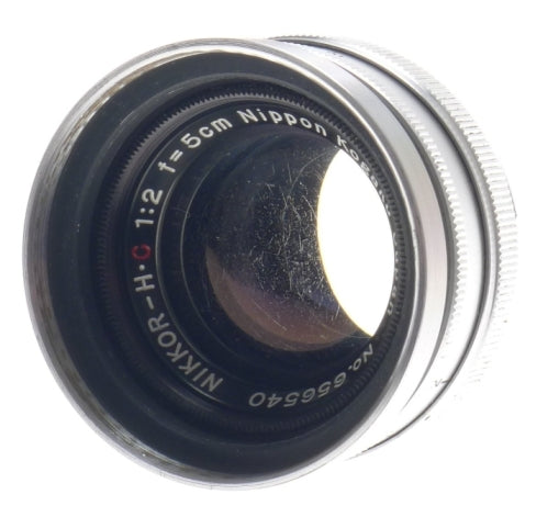 HALF CASE S2 NIKON RANGFINDER 35mm FILM CAMERA NIPPON KOGAKU NIKKOR H.C F2 f=5cm