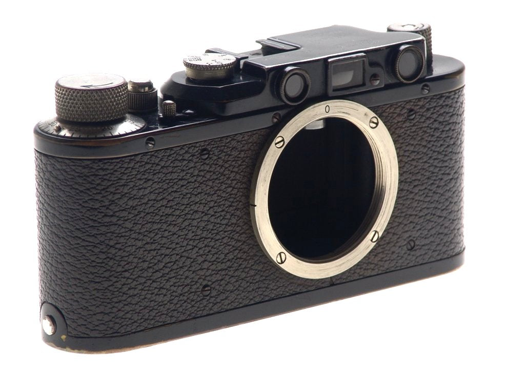 LEICA II BLACK PAINT RARE CAMERA LENS 5/400mm TELYT f=40 cm 1:5 REMOVABLE HOOD