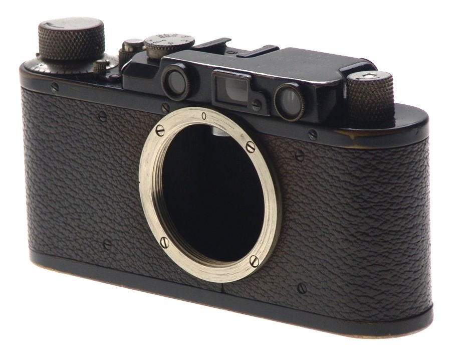 LEICA II BLACK PAINT RARE CAMERA LENS 5/400mm TELYT f=40 cm 1:5 REMOVABLE HOOD