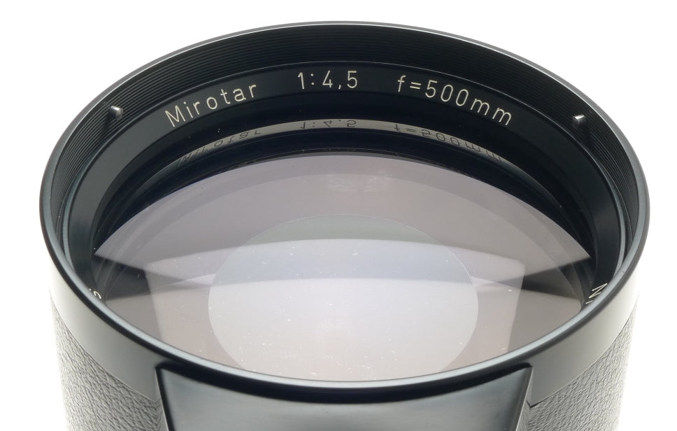 Mirotar 1:4.5 f=500mm rare mirror Zeiss Contarex super camera Planar 1:2/50 lens