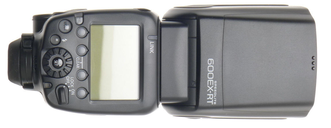 NEW SPEEDLITE CANON 600EX-RT SLR DIGITAL CAMERA FLASH BOUNCE CASE STAND COMPLETE