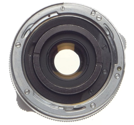 DISTAGON Zeiss CONTAREX 1:4 f=35mm chrome SLR camera lens with cap and keeper