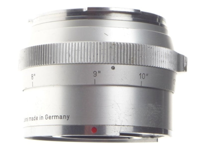 DISTAGON Zeiss CONTAREX 1:4 f=35mm chrome SLR camera lens with cap and keeper