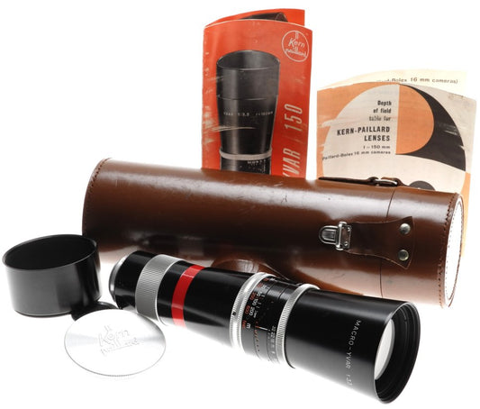 MINT- BOLEX REFLEX MACRO-YVAR 3.3 f=150mm C-MOUNT LENS MICRO 4/3 BLACK MAGIC KIT