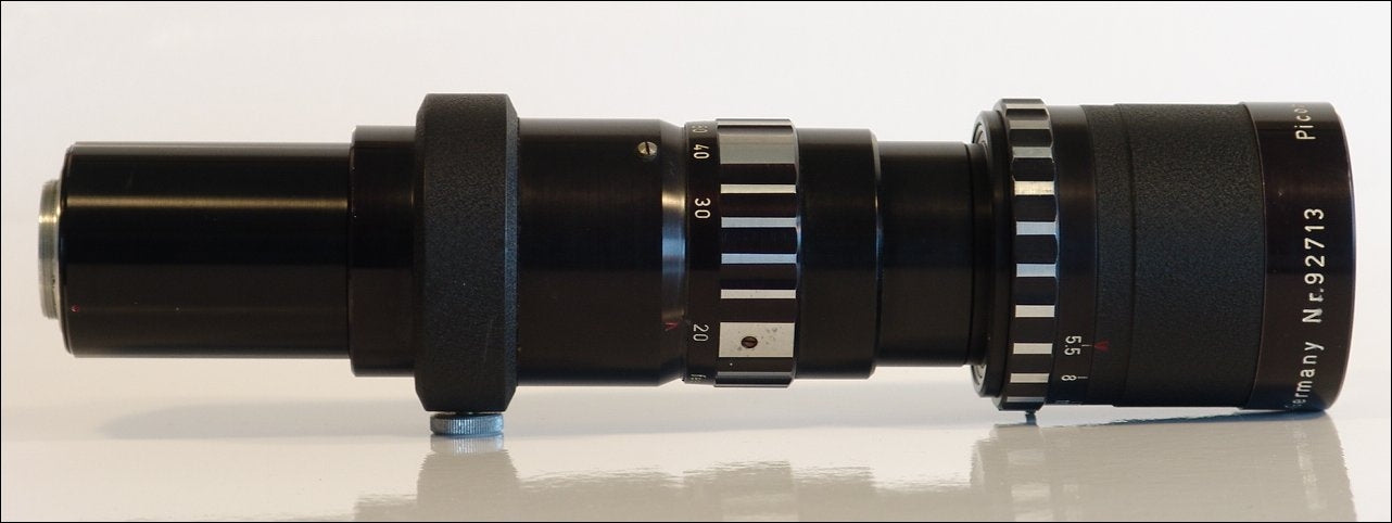 LEICA M39 SCREW MOUNT TELE LENS PIESKER 5.5/400mm PICON