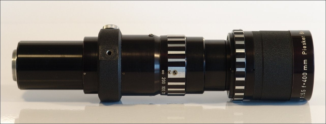 LEICA M39 SCREW MOUNT TELE LENS PIESKER 5.5/400mm PICON