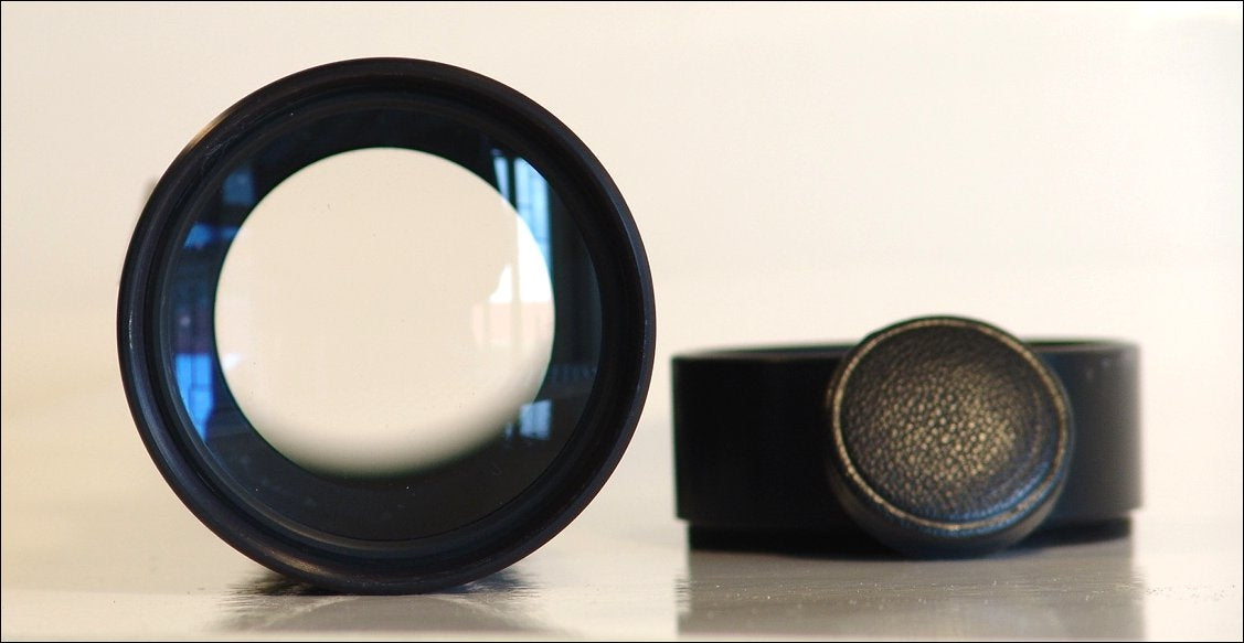 LEICA M39 SCREW MOUNT TELE LENS PIESKER 5.5/400mm PICON