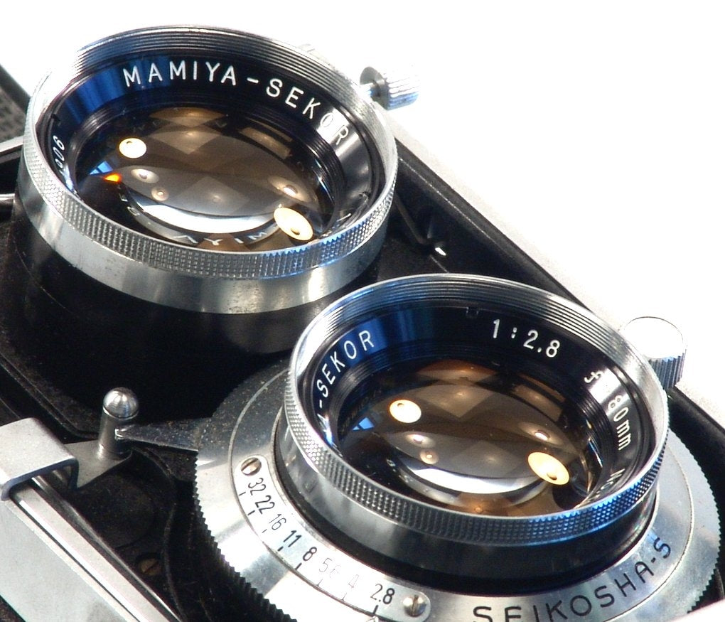 MAMIYA C3 TLR CAMERA PROFESSIONAL 2.8/80mm f=80mm LENS